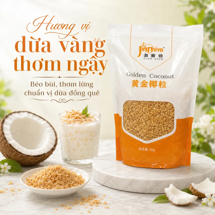 Vụn dừa nướng